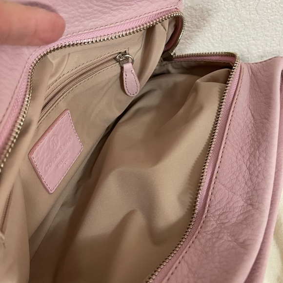 Cole Haan pebbled leather bag Blush Pink - Picture 12 of 14